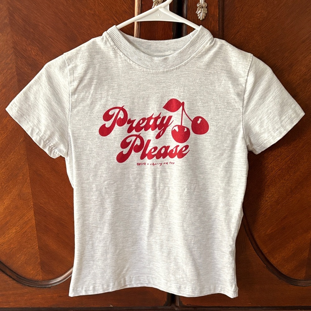 Pretty Please T-Shirt - White